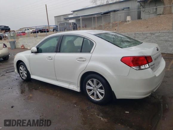 2011 Subaru Legacy Premium with VIN 4S3BMCC66B3249757, listed as a Copart auction lot 87649285 with 93,969 mi miles and Salvage Title. Bid and sale history available at DreamBid. Image 2.