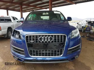 2015 Audi Q7 Premium Plus with VIN WA1LGAFE7FD010831, listed as a IAAI auction lot 41746007 with 106,796 mi miles and . Bid and sale history available at DreamBid. Image 6.