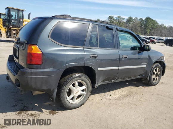 2006 GMC Envoy SLT with VIN 1GKDT13S962162674, listed as a Copart auction lot 46072515 with 193,502 mi miles and Salvage Title. Bid and sale history available at DreamBid. Image 3.