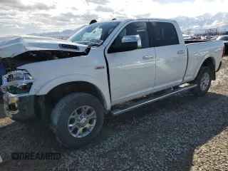 2022 Ram 2500 Laramie with VIN 3C6UR5FJ7NG326957, listed as a Copart auction lot 49823995 with 128,216 mi miles and Salvage Title. Bid and sale history available at carsss.com. Image 1.