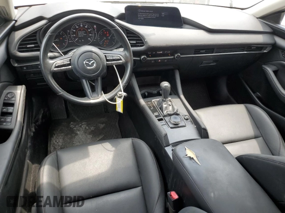 2020 Mazda 3 Select with VIN 3MZBPACL3LM127114, listed as a Copart auction lot 55912505 with 32,047 mi miles and Salvage title. Bid and sale history available at DreamBid. Image 8.