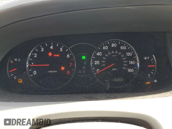 2006 Toyota Avalon XL with VIN 4T1BK36B46U166404, listed as a Copart auction lot 86996614 with 116,208 mi miles and Clean Title. Bid and sale history available at carsss.com. Image 9.