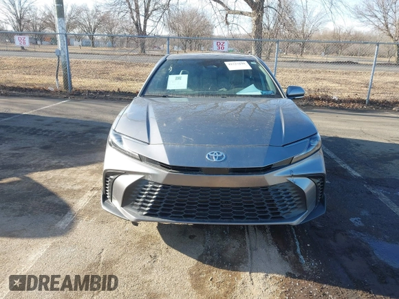 2025 Toyota Camry LE with VIN 4T1DAACK4SU551783, listed as a IAAI auction lot 41527698 with Not Provided miles and . Bid and sale history available at DreamBid. Image 12.