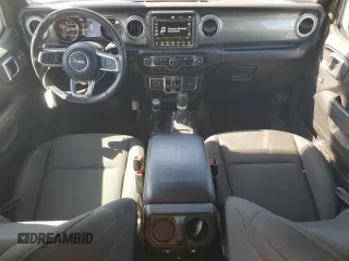 2022 Jeep Wrangler Unlimited Sahara with VIN 1C4HJXEN2NW151228, listed as a Copart auction lot 48484905 with 43,351 mi miles and Clean Title. Bid and sale history available at DreamBid. Image 8.