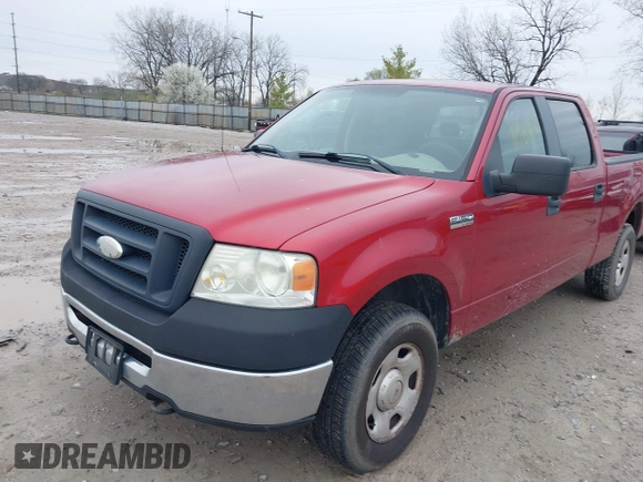 2008 Ford F-150 XL with VIN 1FTRW14WX8FB48756, listed as a IAAI auction lot 41969810 with 155,370 mi miles. Bid and sale history available at carsss.com. Image 6.