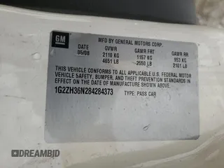 2008 Pontiac G6 GT with VIN 1G2ZH36N284284373, listed as a Copart auction lot 44408265 with 176,775 mi miles and Salvage Title. Bid and sale history available at carsss.com. Image 12.