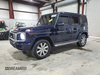 2020 Mercedes-Benz G with VIN W1NYC6BJ8LX345414, listed as a Copart auction lot 86448874 with 14,261 mi miles and Salvage Title. Bid and sale history available at carsss.com. Image 1.