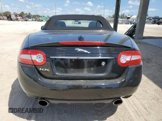2015 Jaguar XK with VIN SAJWA4GB4FLB54938, listed as a Copart auction lot 50762444 with 17,934 mi miles. Bid and sale history available at carsss.com. Image 6.