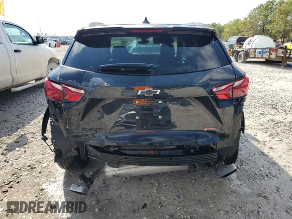 2019 Chevrolet Blazer RS z VIN 3GNKBERS3KS610417, wystawiony jako Copart lot #43074495 z przebiegiem 59 986 mil mil oraz Czysty tytuł • Clean title. Historia ofert i sprzedaży dostępna na DreamBid. Obrazek 6.