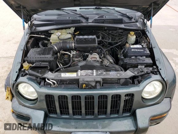 2002 Jeep Liberty Limited with VIN 1J8GL58K12W148983, listed as a Copart auction lot 47574795 with 189,337 mi miles and Clean title. Bid and sale history available at DreamBid. Image 12.