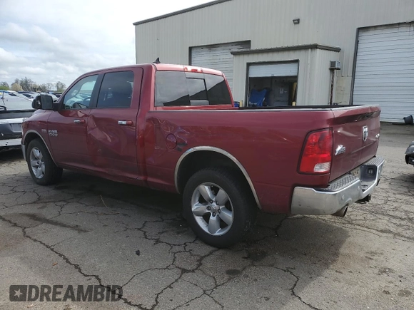 2014 Ram 1500 Big Horn with VIN 1C6RR7TT2ES253870, listed as a Copart auction lot 52206925 with 150,271 mi miles and Salvage title. Bid and sale history available at DreamBid. Image 2.