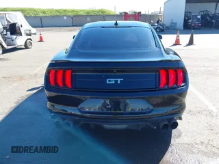 2022 Ford Mustang GT with VIN 1FA6P8CFXN5133689, listed as a IAAI auction lot 41872122 with 26,838 mi miles. Bid and sale history available at carsss.com. Image 16.