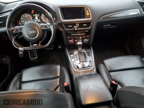 2016 Audi SQ5 Premium Plus with VIN WA1CCAFP1GA041122, listed as a Copart auction lot 82203424 with 153,404 mi miles and Salvage Title. Bid and sale history available at carsss.com. Image 8.