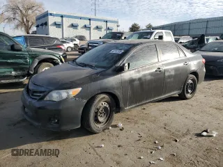 2013 Toyota Corolla L with VIN 5YFBU4EE7DP089456, listed as a Copart auction lot 42752105 with 222,097 mi miles and Non Repairable. Bid and sale history available at carsss.com. Image 1.