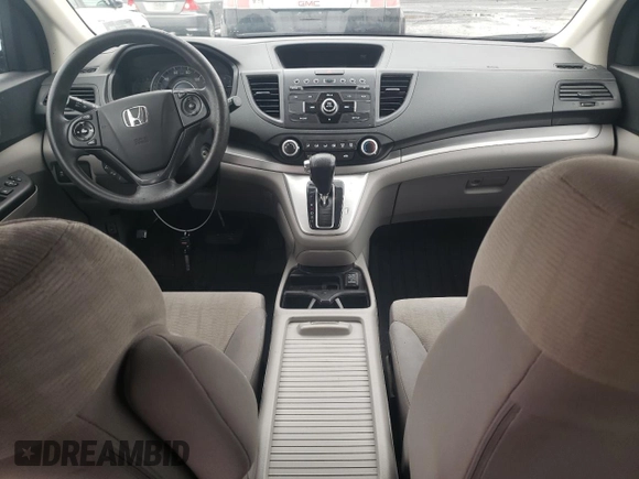 2013 Honda CR-V LX with VIN 2HKRM4H36DH609118, listed as a Copart auction lot 52810605 with 92,179 mi miles and Salvage Title. Bid and sale history available at DreamBid. Image 8.