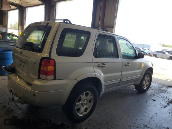 2007 Ford Escape Limited with VIN 1FMCU94187KA31709, listed as a Copart auction lot 54930675 with 127,142 mi miles and Salvage Title. Bid and sale history available at carsss.com. Image 3.