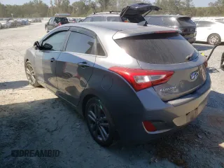 2016 Hyundai Elantra GT with VIN KMHD35LH5GU321649, listed as a Copart auction lot 74807984 with 0 mi miles and Salvage Title. Bid and sale history available at carsss.com. Image 2.