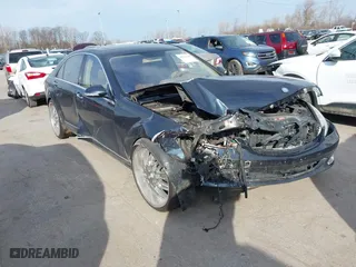 2007 Mercedes-Benz S-Class 5.5L V8 with VIN WDDNG71X17A026509, listed as a IAAI auction lot 41822249 with 1 mi miles. Bid and sale history available at carsss.com. Image 1.