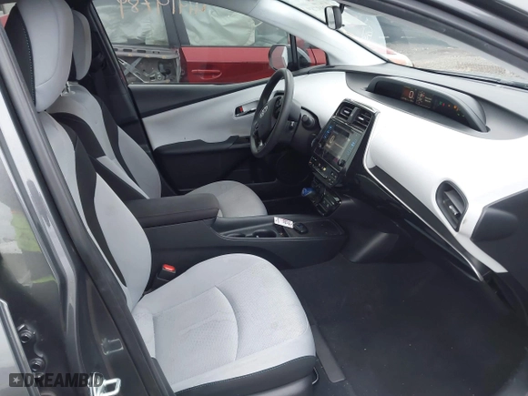 2019 Toyota Prius L Eco with VIN JTDKARFU5K3090428, listed as a IAAI auction lot 41919789 with 197,150 mi miles. Bid and sale history available at carsss.com. Image 5.
