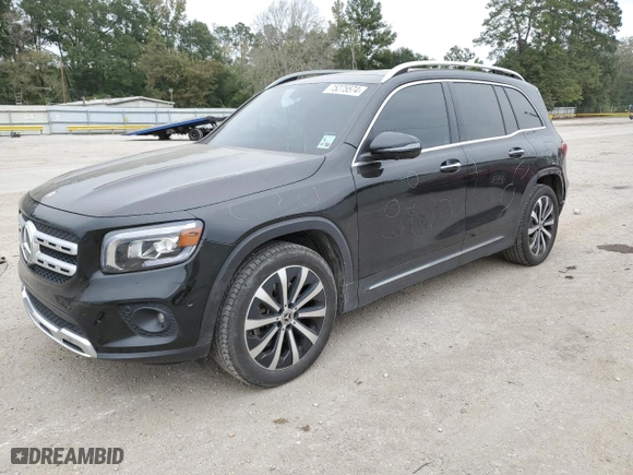 2022 Mercedes-Benz GLB with VIN W1N4M4HB3NW246296, listed as a Copart auction lot 75275574 with 35,893 mi miles and Salvage Title. Bid and sale history available at carsss.com. Image 1.