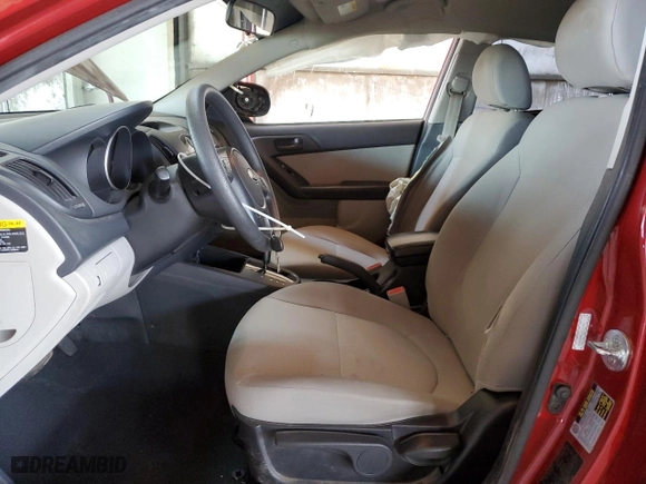 2010 Kia Forte EX with VIN KNAFU4A21A5118663, listed as a Copart auction lot 50329235 with 117,469 mi miles and Salvage Title. Bid and sale history available at carsss.com. Image 7.