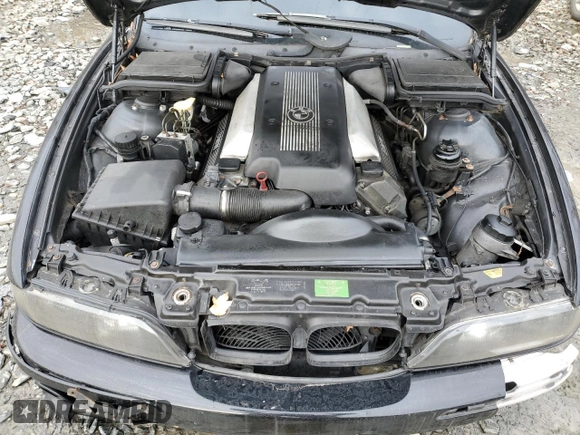 1999 BMW 5 Series 540i with VIN WBADN5339XGC92075, listed as a Copart auction lot 42687555 with 192,637 mi miles and Salvage Title. Bid and sale history available at carsss.com. Image 11.