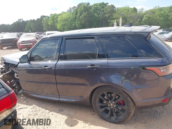 2021 Land Rover Range Rover Sport HST z VIN SALWS2RU6MA787289, wystawiony jako IAAI lot #42142855 z przebiegiem 45 729 mil mil oraz . Historia ofert i sprzedaży dostępna na DreamBid. Obrazek 14.