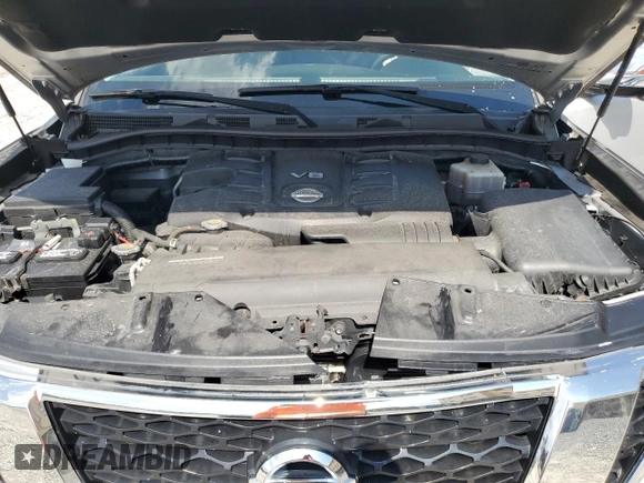 2017 Nissan Armada Platinum z VIN JN8AY2ND0H9008549, wystawiony jako Copart lot #56767515 z przebiegiem 60 152 mil mil oraz Szkoda całkowita • Salvage title. Historia ofert i sprzedaży dostępna na DreamBid. Obrazek 12.