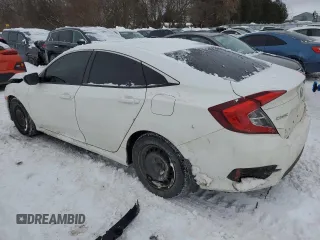 2017 Honda Civic Sedan LX with VIN 2HGFC2F63HH036508, listed as a Copart auction lot 45645455 with 156,366 mi miles and Salvage Title. Bid and sale history available at carsss.com. Image 2.
