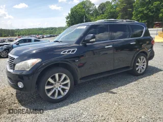 2014 Infiniti QX80 с VIN JN8AZ2NC0E9350664, выставлен на аукционе Copart как лот 55830765 с пробегом 158 443 миль миль и Списание • Salvage title. История ставок и продаж доступна на DreamBid. Изображение 1.