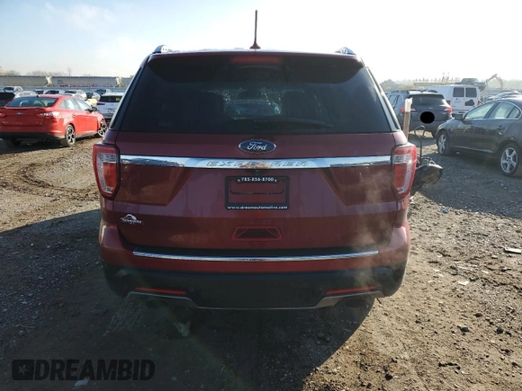 2018 Ford Explorer Limited z VIN 1FM5K8FH4JGC70672, wystawiony jako Copart lot #79307414 z przebiegiem 151 273 mil mil oraz Czysty tytuł • Clean title. Historia ofert i sprzedaży dostępna na DreamBid. Obrazek 6.