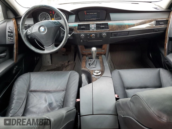 2006 BMW 5 Series 530xi with VIN WBANF73536CG67561, listed as a Copart auction lot 42375775 with 99,698 mi miles and Salvage Title. Bid and sale history available at DreamBid. Image 8.