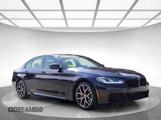 2022 BMW 5 Series 530i xDrive with VIN WBA13BJ01NWX536XX, listed as a Copart auction lot 55261825 with 16,417 mi miles and Clean Title. Bid and sale history available at carsss.com. Image 1.