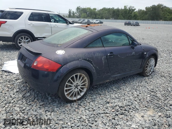 2002 Audi TT ALMS Edition with VIN TRUWT28N321004981, listed as a Copart auction lot 57914595 with 105,522 mi miles and Clean title. Bid and sale history available at DreamBid. Image 3.