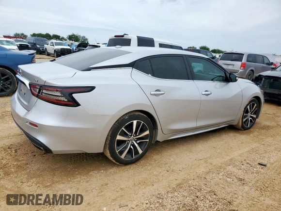 2022 Nissan Maxima SV with VIN 1N4AA6CV9NC502609, listed as a Copart auction lot 52036985 with 81,045 mi miles and Clean title. Bid and sale history available at DreamBid. Image 3.