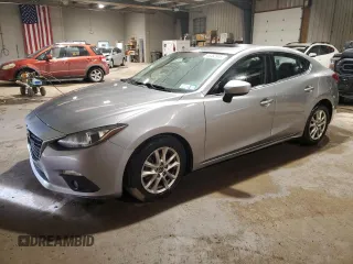2015 Mazda 3 i Grand Touring with VIN JM1BM1W77F1256002, listed as a Copart auction lot 46062915 with 139,925 mi miles and Salvage Title. Bid and sale history available at DreamBid. Image 1.