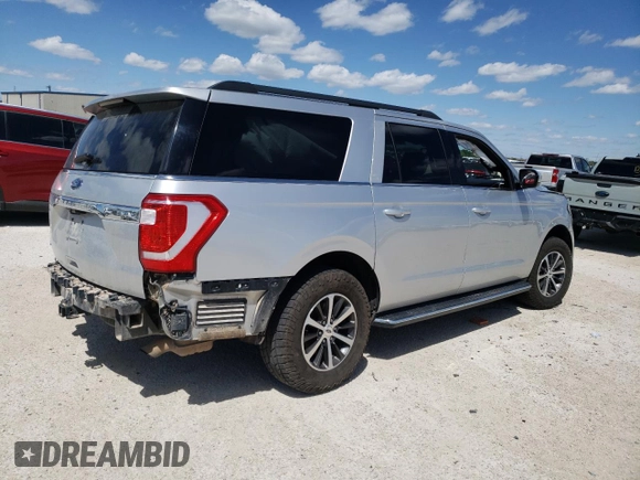 2018 Ford Expedition Max XLT z VIN 1FMJK1JT6JEA35154, wystawiony jako Copart lot #59544944 z przebiegiem Nie podano mil oraz Szkoda całkowita • Salvage title. Historia ofert i sprzedaży dostępna na DreamBid. Obrazek 3.