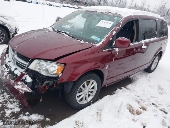 2020 Dodge Grand Caravan SXT with VIN 2C4RDGCG6LR160861, listed as a IAAI auction lot 41525016 with 133,258 mi miles. Bid and sale history available at carsss.com. Image 17.