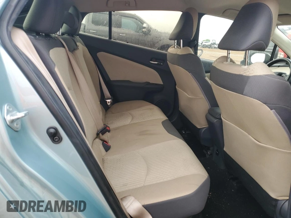 2018 Toyota Prius Two with VIN JTDKBRFU5J3076248, listed as a Copart auction lot 51899175 with 131,677 mi miles and Salvage Title. Bid and sale history available at carsss.com. Image 10.