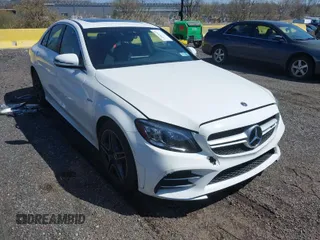 2020 Mercedes-Benz C 43 AMG with VIN W1KWF6EB3LR597270, listed as a IAAI auction lot 41902543 with 37,372 mi miles and . Bid and sale history available at carsss.com. Image 1.