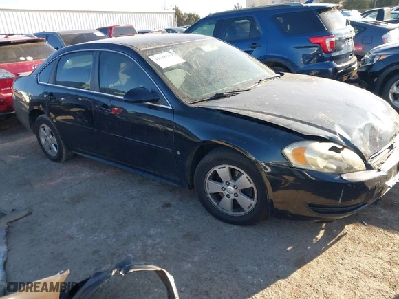 2009 Chevrolet Impala 3.5L LT with VIN 2G1WT57N491322635, listed as a IAAI auction lot 41146914 with NaN miles. Bid and sale history available at carsss.com. Image 1.