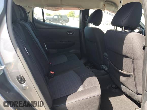 2023 Nissan LEAF SV Plus with VIN 1N4CZ1CV5PC553130, listed as a Copart auction lot 56167875 with 21,344 mi miles and Salvage title. Bid and sale history available at DreamBid. Image 10.