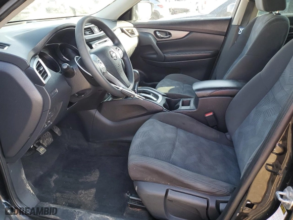 2016 Nissan Rogue SV with VIN KNMAT2MV8GP626068, listed as a Copart auction lot 46903285 with 132,830 mi miles and Salvage Title. Bid and sale history available at carsss.com. Image 7.