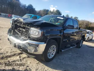 2019 GMC Sierra 1500 Limited SLE with VIN 2GTV2MECXK1193971, listed as a Copart auction lot 86886914 with 74,157 mi miles and Salvage Title. Bid and sale history available at carsss.com. Image 1.