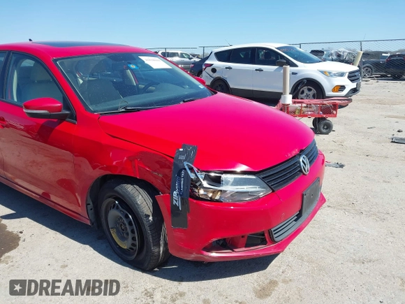 2012 Volkswagen Jetta Sedan SE w/Convenience PZEV with VIN 3VWDP7AJ8CM414073, listed as a IAAI auction lot 41838694 with 172,644 mi miles. Bid and sale history available at carsss.com. Image 6.