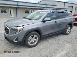 2021 GMC Terrain SLE z VIN 3GKALMEV7ML339004, wystawiony jako Copart lot #55333375 z przebiegiem 32 960 mil mil oraz Szkoda całkowita • Salvage title. Historia ofert i sprzedaży dostępna na DreamBid. Obrazek 1.