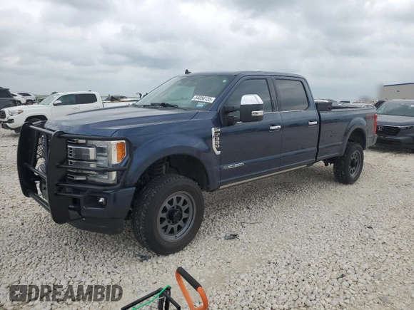 2019 Ford F-350 XL with VIN 1FT8W3BT0KEE81870, listed as a Copart auction lot 54056135 with 80,962 mi miles and Clean title. Bid and sale history available at DreamBid. Image 1.