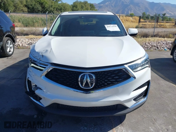 2020 Acura RDX Technology with VIN 5J8TC2H59LL025306, listed as a IAAI auction lot 40573920 with 15,545 mi miles and . Bid and sale history available at DreamBid. Image 12.