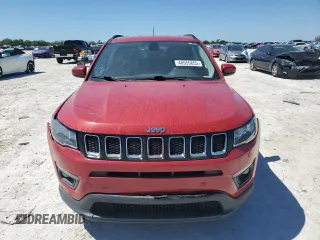 2019 Jeep Compass Altitude with VIN 3C4NJCBB7KT851771, listed as a Copart auction lot 48555855 with 77,820 mi miles and Salvage Title. Bid and sale history available at carsss.com. Image 5.