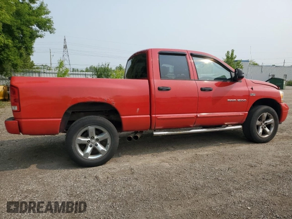 2006 Dodge 1500 SLT with VIN 1D7HU18266S648416, listed as a Copart auction lot 59388955 with 170,466 mi miles and Clean title. Bid and sale history available at DreamBid. Image 3.